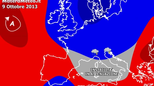 Previsioni per Matera: 07/10 - 10/10/2013